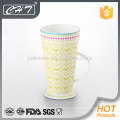 Taza especial de porcelana china de hueso de diseño